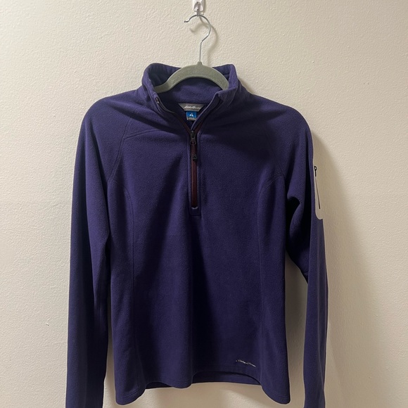 Eddie Bauer Sweaters - Eddie Bauer Women’s Purple Zip-Up Sweater